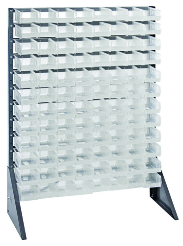 Quantum QRU-12S-220-96CL Shelving Unit, Louvered Slotted