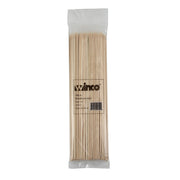 Winco WSK-10 10" Bamboo Skewer | Case of 100