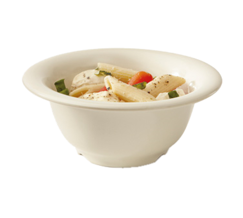 G.E.T. B-105-DI Diamond Ivory 5-1/2" 10 oz. Ivory Melamine Bowl | Case of 48