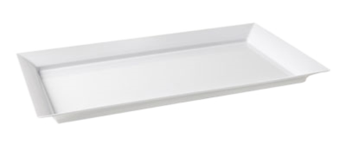 G.E.T. Siciliano ML-242-SI 16 - 28" Rectangle Melamine Platter