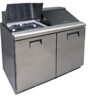 U-Line Corporation (Middleby) UCMT148-SS61A Refrigerated Counter, Mega Top Sandwich / Salad Unit