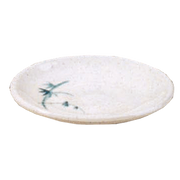 Thunder Group 1338BB Blue Bamboo 3 3/4" Saucer | Case of 60