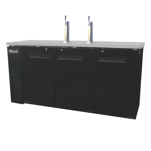 Migali Industries C-DD72-3-HC Draft Beer Cooler