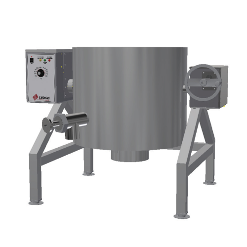 AccuTemp Edge Series ALTLGB-20 Gas Tilting 2/3 Steam Jacketed Kettle | 20 Gallon