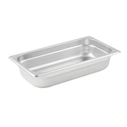 Winco SPJL-302 1/3 Size Stainless Steel Steam Table Pan | 2-1/2" Deep