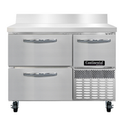 Continental Refrigerator RA43NBS-D Refrigerated Counter, Work Top