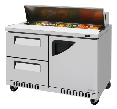 Turbo Air TST-48SD-D2R(L)-FB-N Sandwich / Salad Prep Table