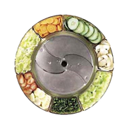 Robot Coupe 28064W Food Processor, Disc Plate, Slicing