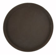 Winco TRH-16 16" Round Serving Tray | Brown