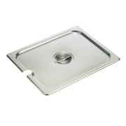 Winco SPCH Half Size Stainless Steel Steam Table Pan Cover