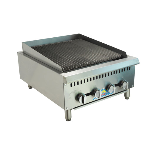 Comstock-Castle CCHRB24 24" Countertop Gas Radiant Charbroiler | 80,000 BTU