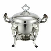Winco 708 Crown 6 Qt. Round Chafer