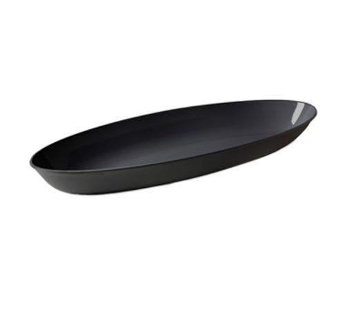 G.E.T. Siciliano ML-256-SI 10.4 qt Oval Melamine Platter