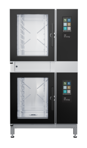 Blodgett INVOQ 61BLE/61BLE-PT Double Full Size Boilerless Pass-Thru Combi Oven | 10 Pan Capacity