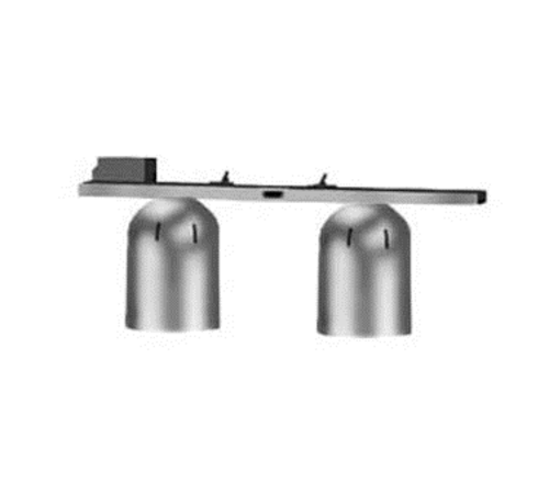 Nemco 6006-2 2 Bulb Track Mount Infrared Heat Lamp | 500 Watts