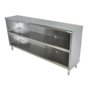 BK Resources BKDC-1536 36" x 15" Stainless Steel Dish Cabinet