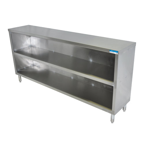 BK Resources BKDC-1536 36" x 15" Stainless Steel Dish Cabinet