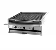 Magikitch'n APM-SMB-624 24" Coal Gas Charbroiler | 60,000 BTU
