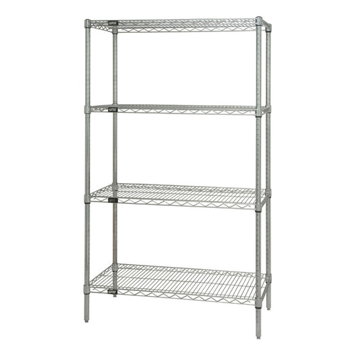 Quantum WR74-2448S Shelving Unit, Wire