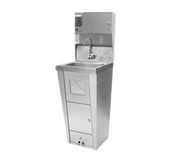 Advance Tabco 7-PS-99 Pedestal Hand Sink w/Soap & Towel Dispenser