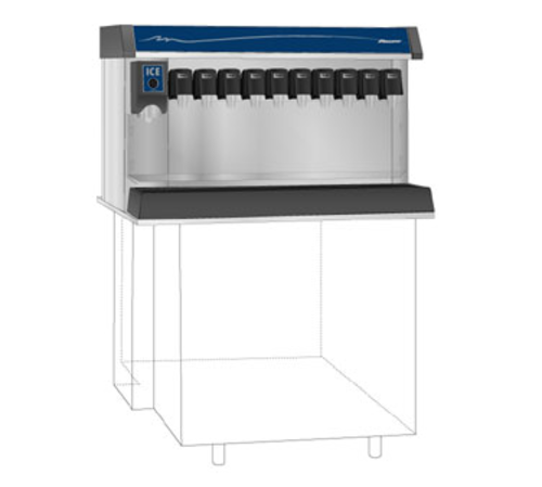 Follett Products, LLC VU300B8LP Soda Ice & Beverage Dispenser, In-Counter