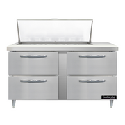 Continental Refrigerator D60N18M-D Refrigerated Counter, Mega Top Sandwich / Salad Unit