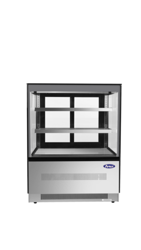 Atosa RDCS-35 35.5" Square Refrigerated Display Case | 10.9 Cu. Ft.