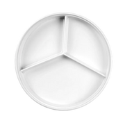 Thunder Group NS608-1W 8-1/4" Divided White Serving Tray | Case of 12