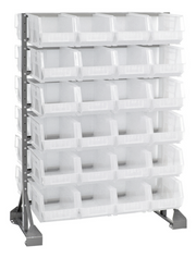 Quantum QRU-12D-240-48CL Shelving Unit, Louvered Slotted