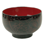 Thunder Group 45-3 9 oz. Wood Noodle Bowl | Case of 12