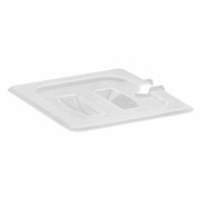 Cambro 1/6 Size Notched Food Pan Cover, Translucent | Model No. 60PPCHN190