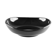 Thunder Group 19055BK 8 oz. Black Melamine Saucer | Case of 12