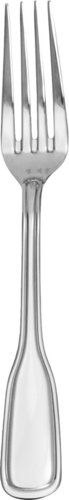 International Tableware BK-229 8" European Dinner Fork | Case of 12