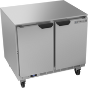 Beverage Air UCF36AHC 36" 2 Solid Door Undercounter Freezer | 8.69 Cu. Ft.
