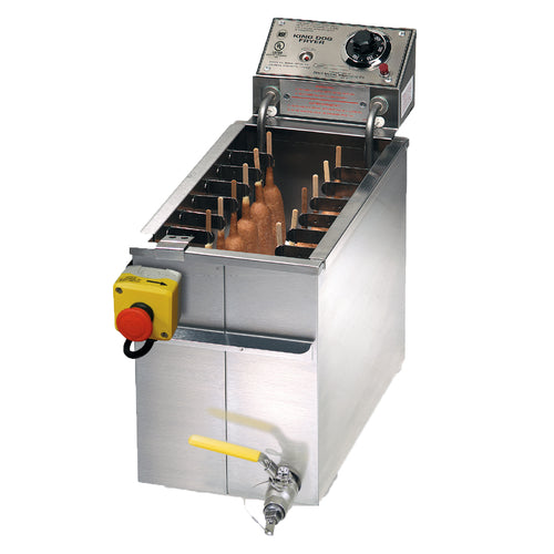 Gold Medal King Dog 8068FL 50 lb Electric 12" Long Corn Dog Fryer | 230V