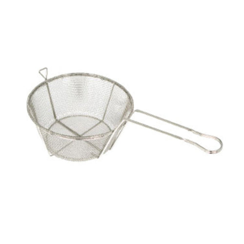 Winco FBRS-11 11.5" Round Wire Fry Basket