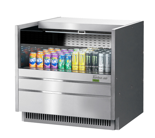 Turbo Air TOM-36UC-W(B)-N Refrigerated Display Case