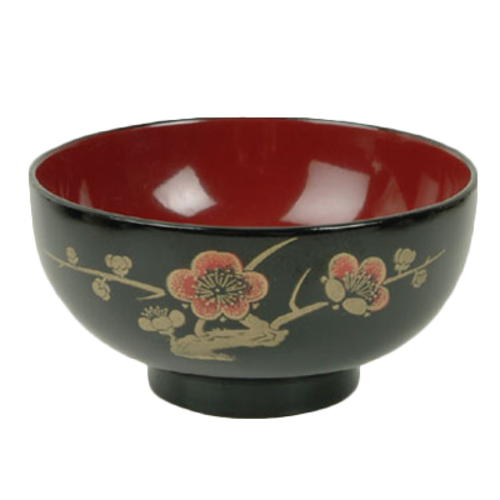 Thunder Group 45-4 4 3/4" X 2 1/4" Wood Bowl 9 oz. | Case of 12