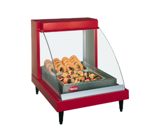 Hatco Glo-Ray GRCDH-1P 46" 1 Pan Heated Countertop Display Case