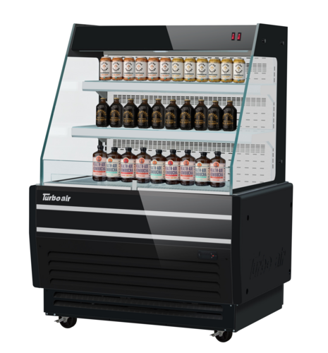Turbo Air TBA37-50N-W(B) Open Air Merchandiser