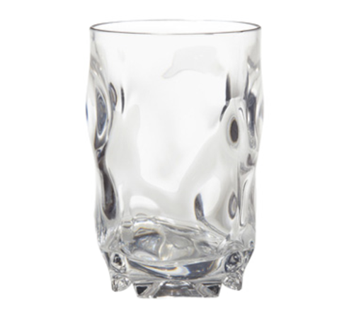G.E.T. SW-1441-1-CL L7 14 oz. Plastic Rocks Glass | Case of 24