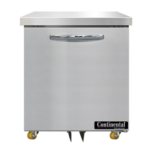 Continental SW27N-U 27" Undercounter Refrigerator | 7.4 Cu. Ft.