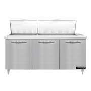 Continental Refrigerator D72N27M Refrigerated Counter, Mega Top Sandwich / Salad Unit