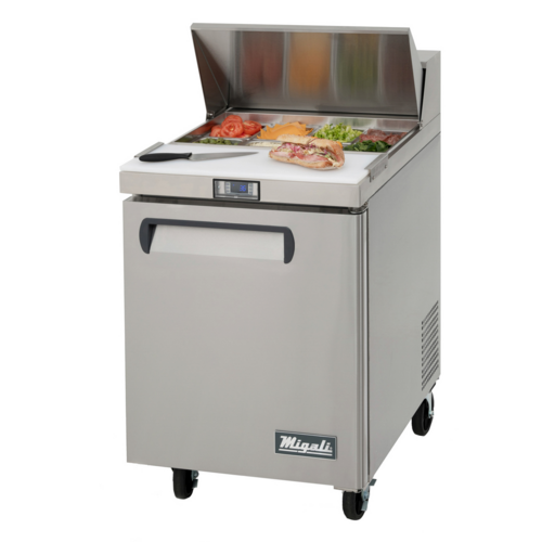 Migali Industries C-SP27-8-HC Sandwich / Salad Prep Table