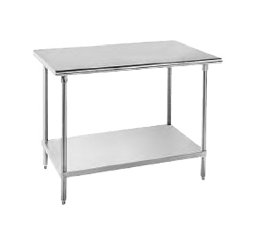 Advance Tabco SS-245 Stainless Steel Work Table w/ Adjustable Undershelf | 60" x 24"