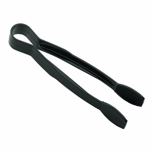 Cambro TG9110 Lugano® 9" Black Flat Grip Tongs
