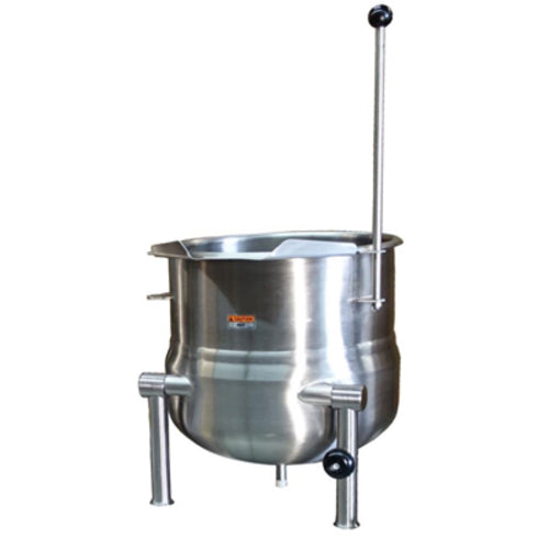 Crown Steam DC-12 Direct Steam Countertop Tilting Kettle | 12 Gal. Capacity