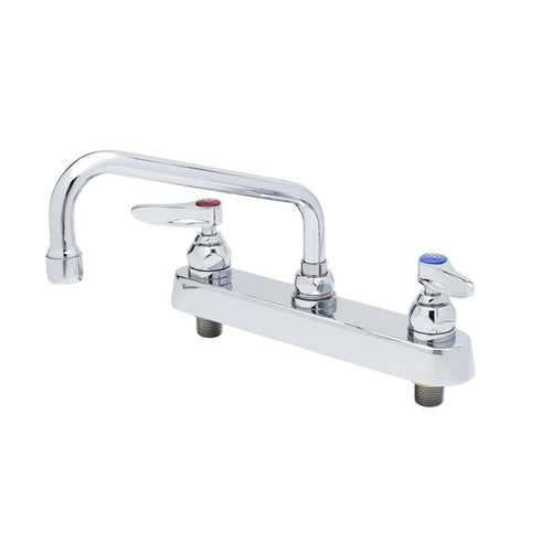 T&S Brass B-1122 8" Center Deck Mount Faucet w/ 10" Nozzle