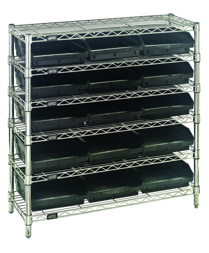 Quantum WR6-36-1236-109CO Shelving Unit, Wire