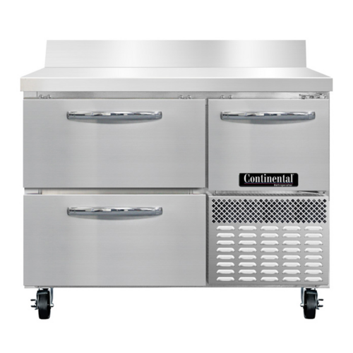 Continental Refrigerator RA43SNBS-D Refrigerated Counter, Work Top